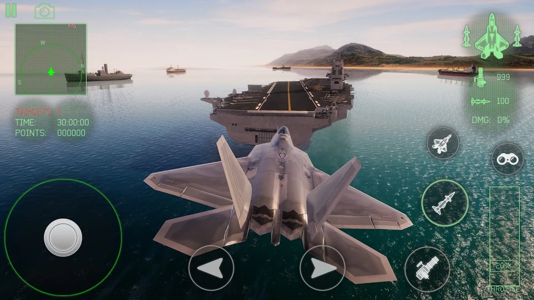 Fighter Jet Combat : Warzone APK screenshot 1