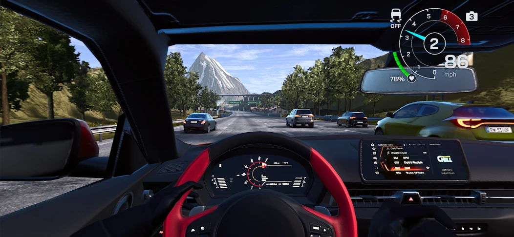 Highway Legends: Car Racing 3D APK screenshot 2