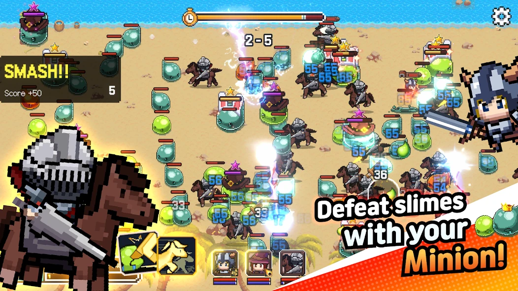 No More Slimes!!: Idle Action APK screenshot 2
