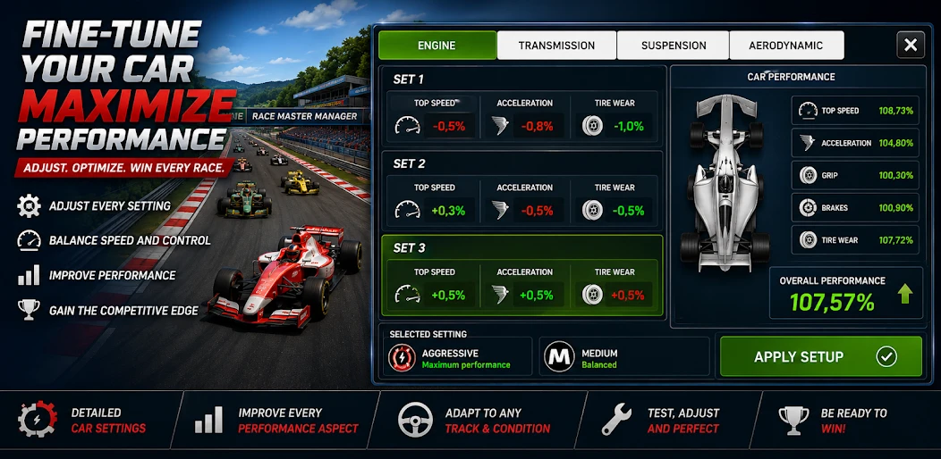 Race Master MANAGER screenshot 2