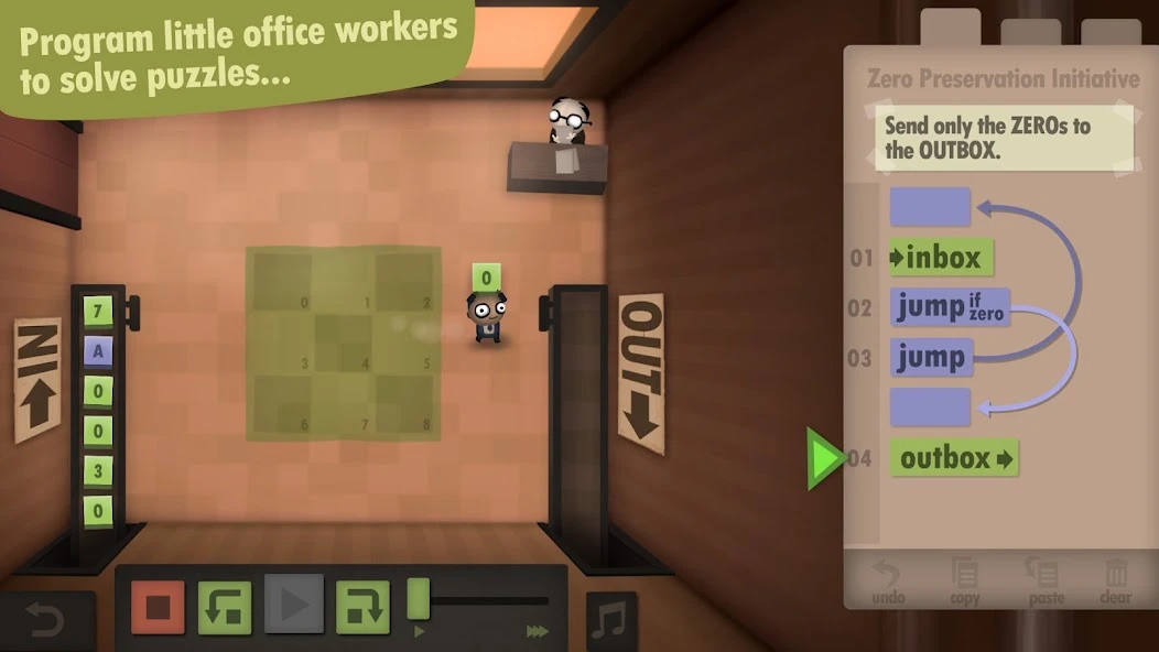 Human Resource Machine APK screenshot 2