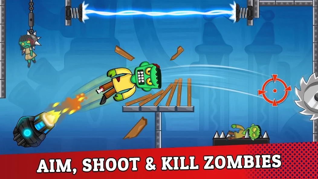 Download Zombie Ragdoll (MOD, gold/gems) 2.2.2 screenshot 1