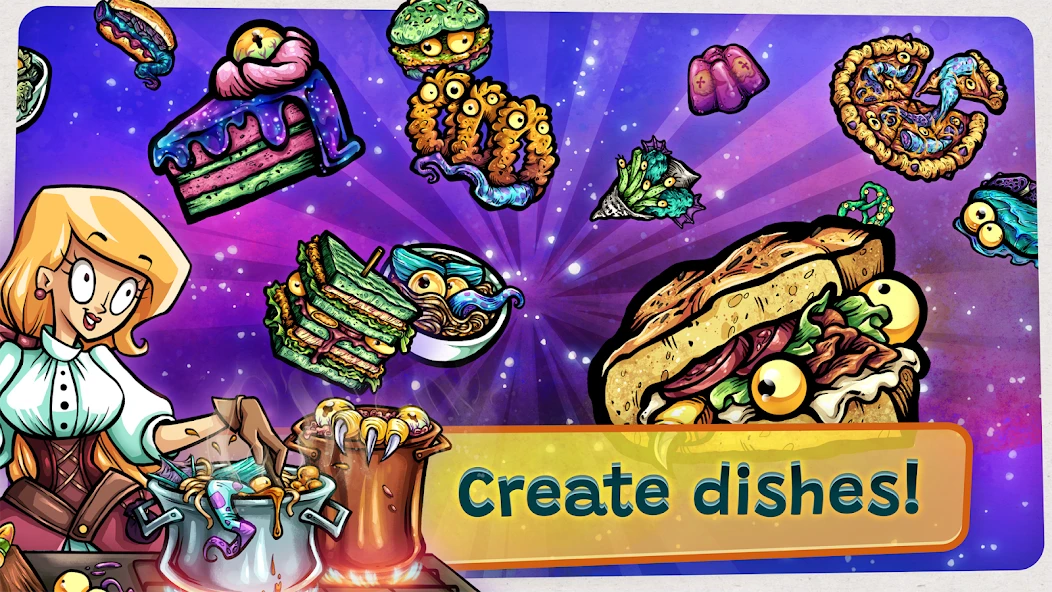Alien Food Invasion Premium APK screenshot 4