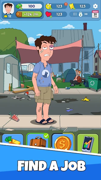 Idle Guy screenshot 2