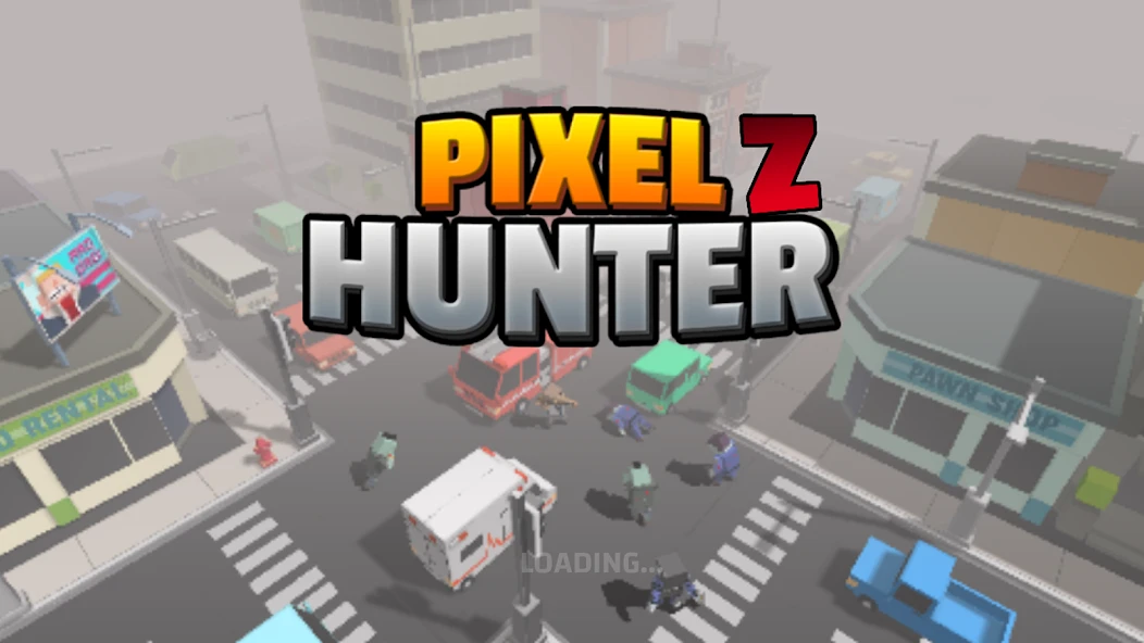 Pixel Z Hunter 3D -Survival Hunter screenshot 1