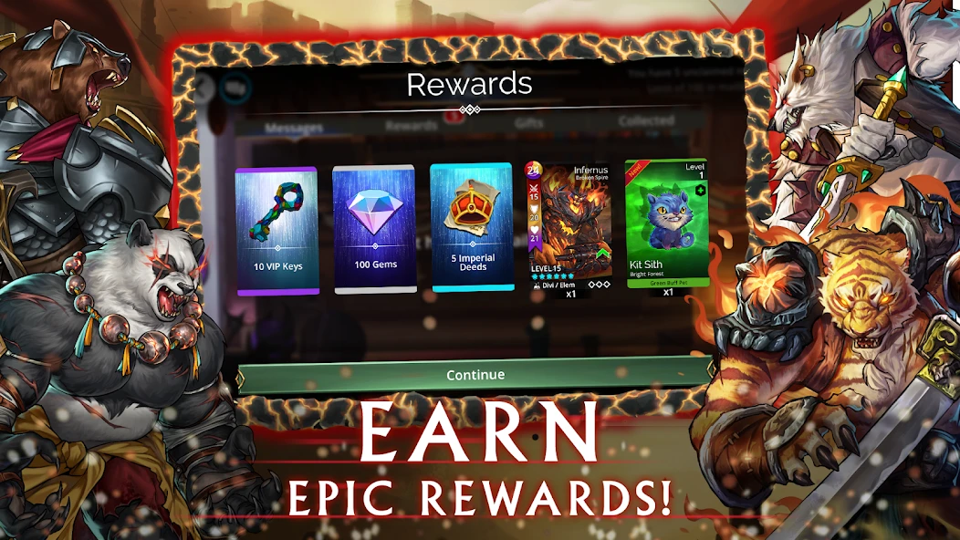 Gems of War - Match 3 RPG screenshot 4