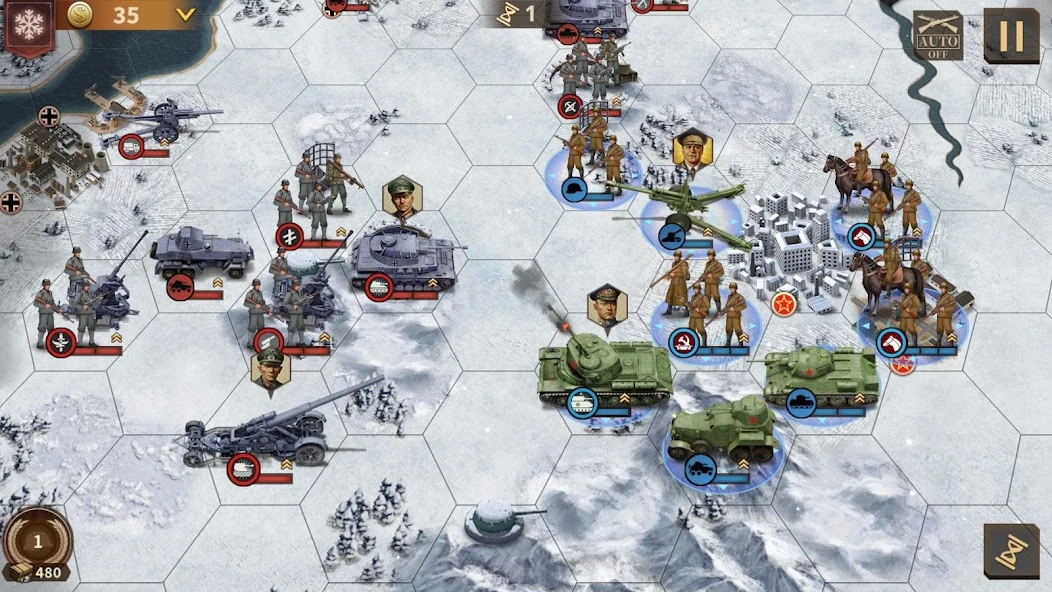 Glory of Generals 3 - WW2 Strategy Game screenshot 2