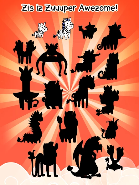 Download Zebra Evolution - Clicker Game (MOD, unlimited money) 1.0.2 screenshot 5