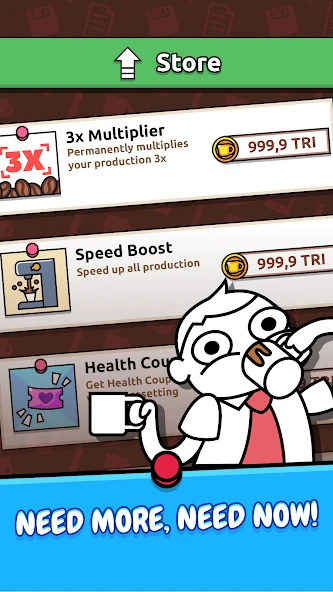 Idle Coffee Inc. - Caffeine Rush Simulator Clicker screenshot 3