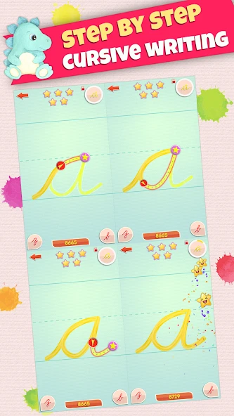 LetraKid Cursive: Alphabet Letters Writing Kids screenshot 3