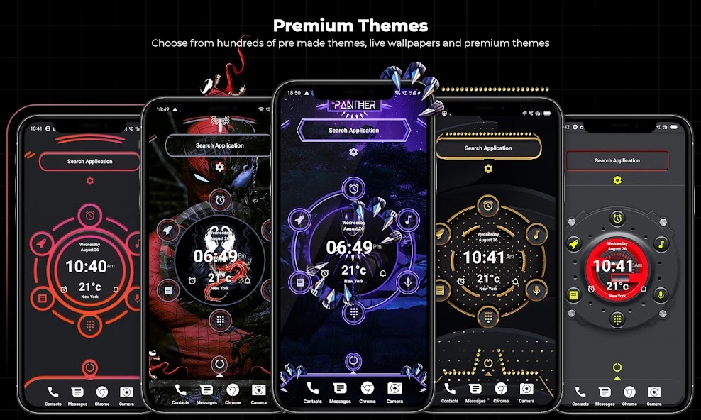 Alpha Hybrid Launcher Prime APK screenshot 4