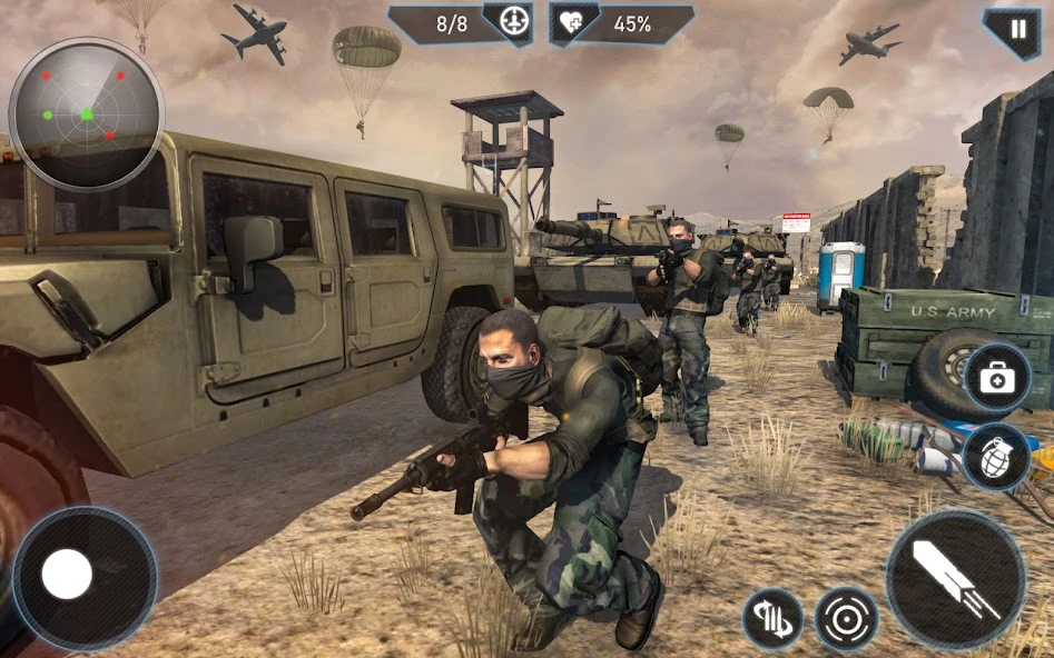 Modern FPS Combat Mission - Counter Terrorist Game screenshot 3