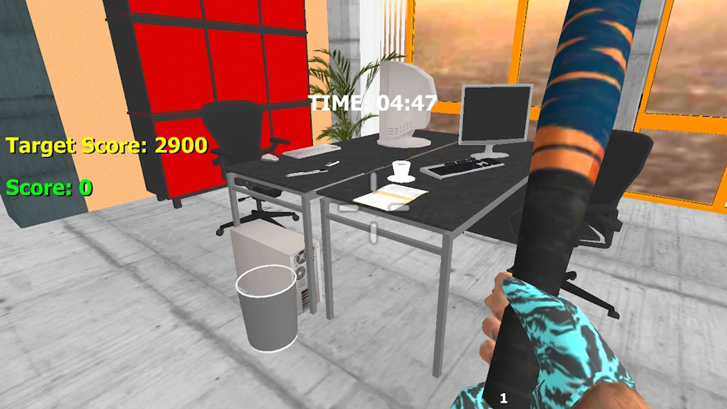 Granny Kick Neighbor: New Free Fun Shooting Games screenshot 3