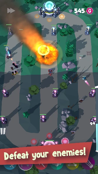 Various Creeps - offline moba battle action screenshot 5
