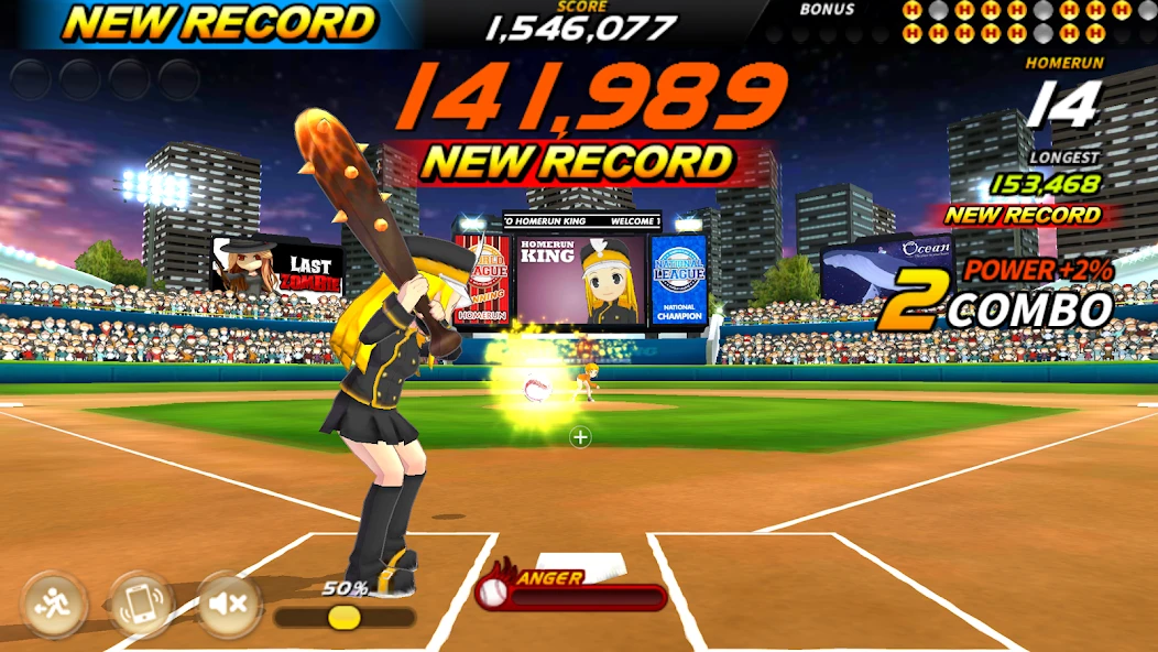 Homerun King - Pro Baseball screenshot 2