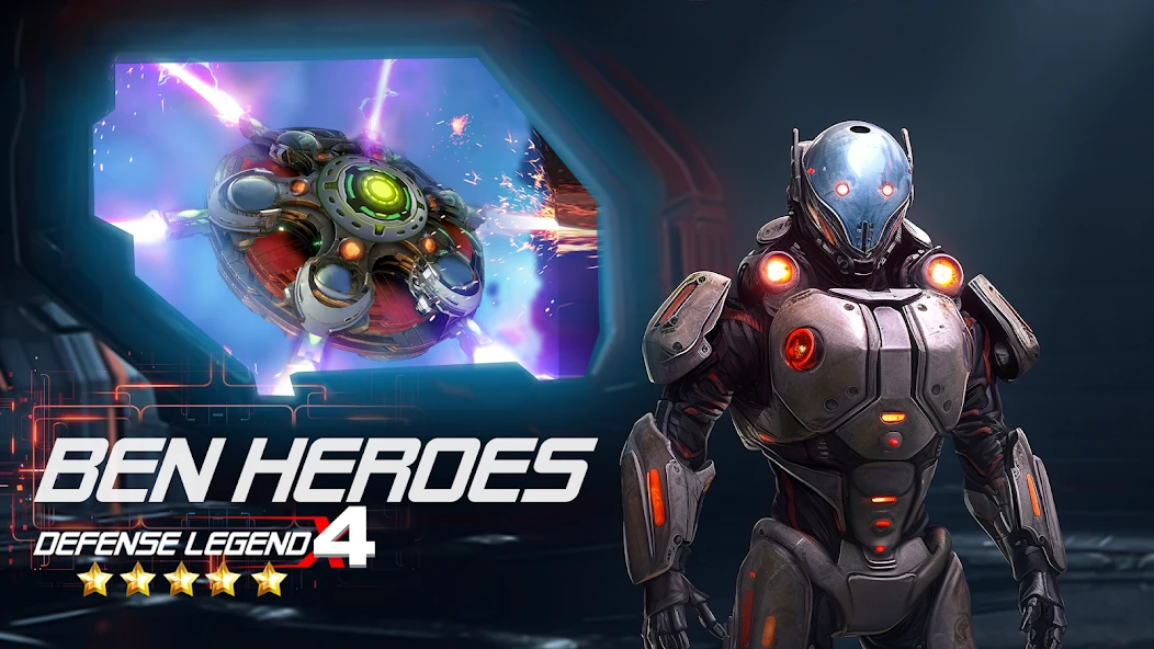 Defense Legend 4: Sci-Fi Tower defense screenshot 5