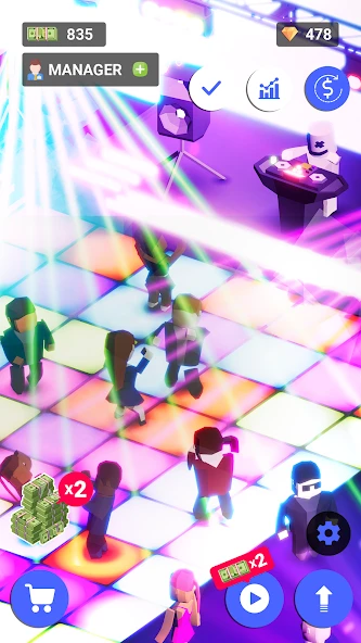 Nightclub Empire - Idle Disco Tycoon screenshot 2