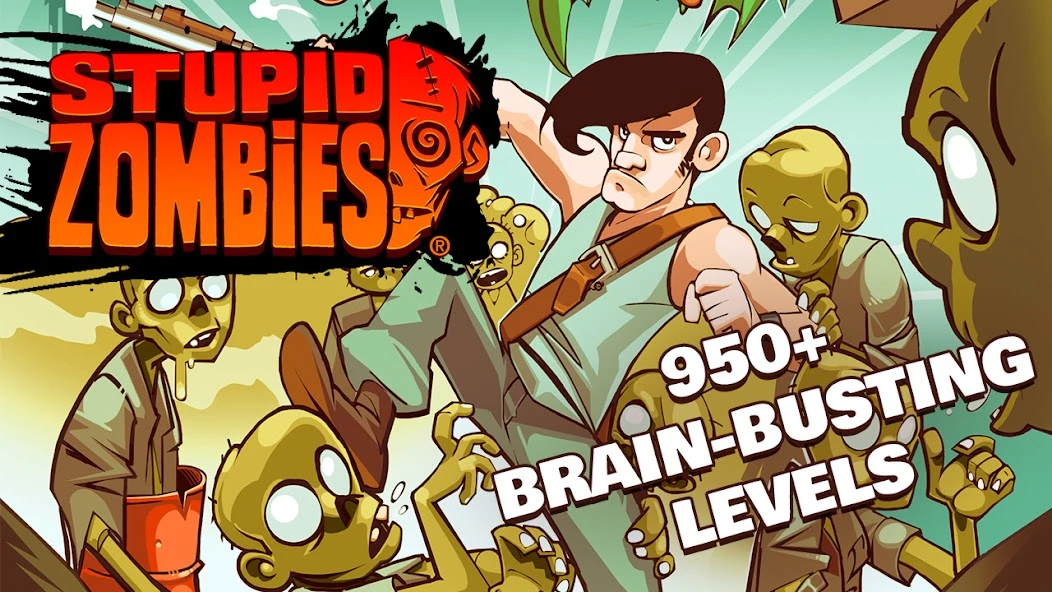 Download Stupid Zombies (MOD, Unlimited Air Strikes) 2.0.3 screenshot 1
