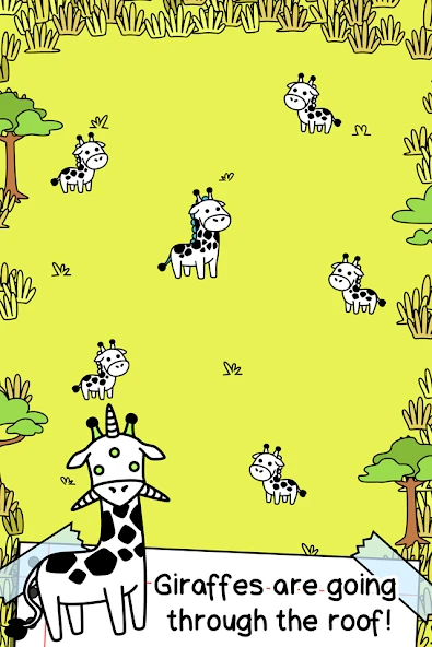Giraffe Evolution - Clicker screenshot 2