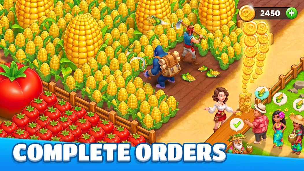 Adventure Bay – Paradise Farm APK screenshot 3