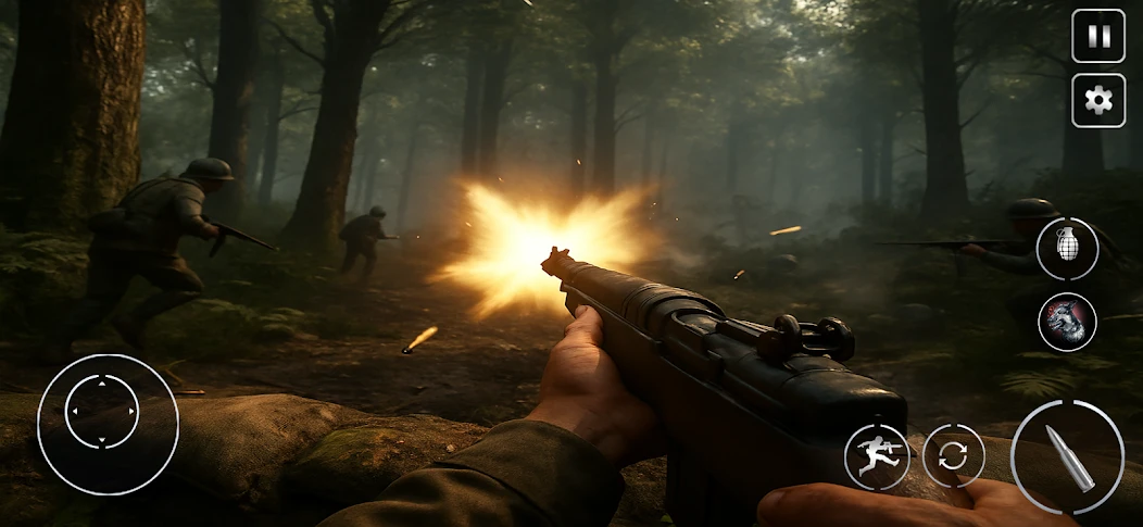 Call Of Courage : WW2 FPS Action Game screenshot 3