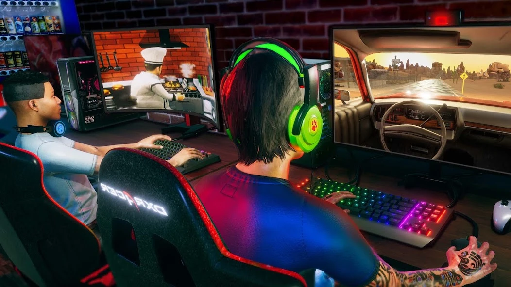 Internet Gamer Cafe Simulator APK screenshot 3