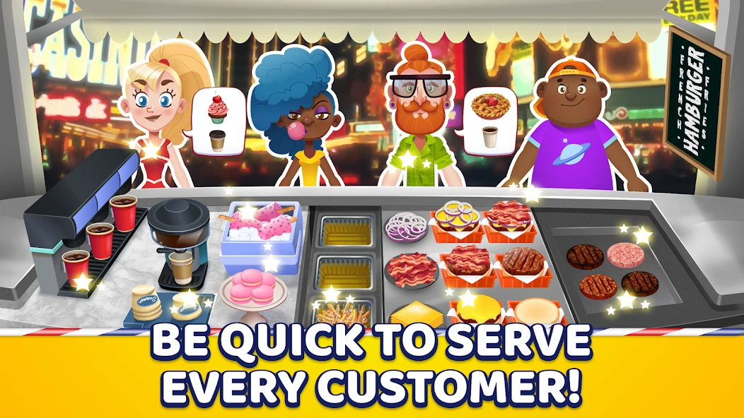 American Burger Truck - Fast Food Cooking Game screenshot 2
