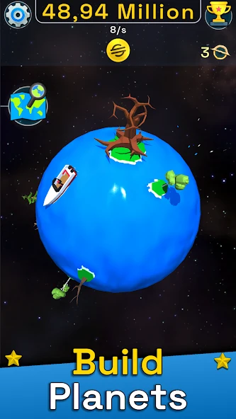 Planet Evolution: Idle Clicker APK screenshot 1