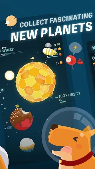 Walkr: Fitness Space Adventure screenshot 2