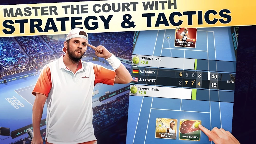 TOP SEED Tennis: Sports Management Simulation Game screenshot 3