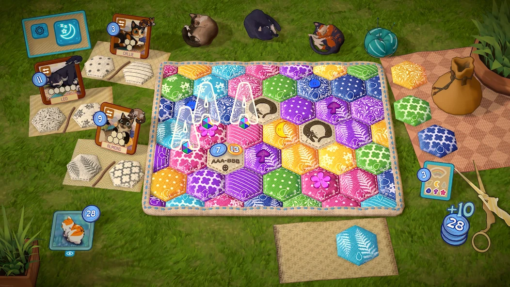 Quilts and Cats of Calico APK screenshot 1