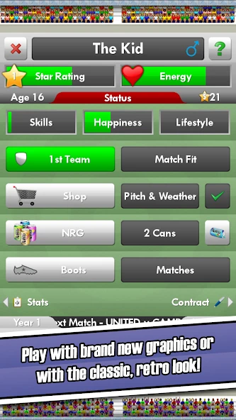 New Star Soccer screenshot 2