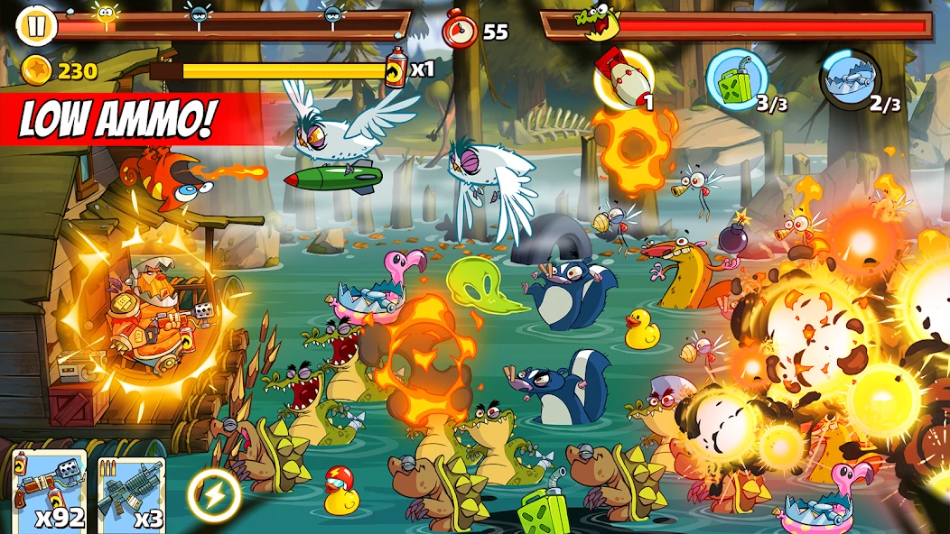 Swamp Attack 2 screenshot 1