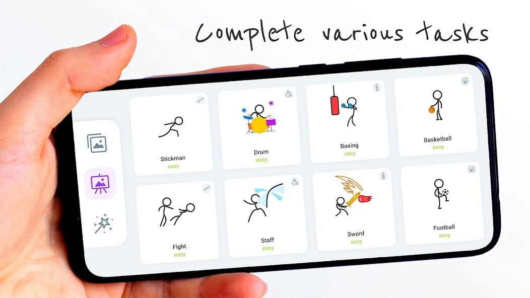 Stickman: draw animation Premium APK screenshot 2