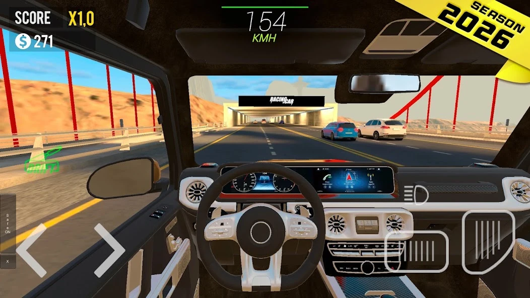 Racing in Car 2021 screenshot 2
