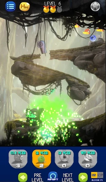 Brain puzzle: Hungry Black Hole physics drop logic screenshot 2