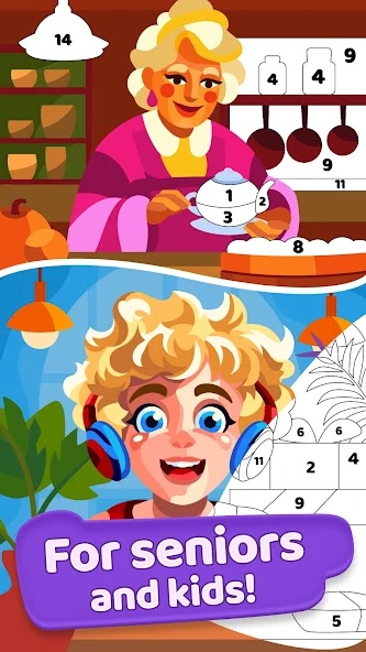 Gallery: Coloring & Home decor APK screenshot 1