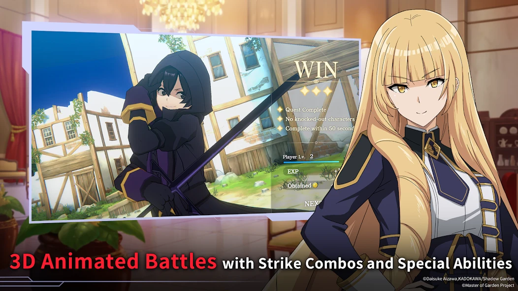 The Eminence in Shadow RPG APK screenshot 4
