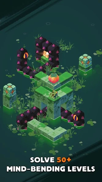 FROGBLOCK: Puzzle Adventure! APK screenshot 1