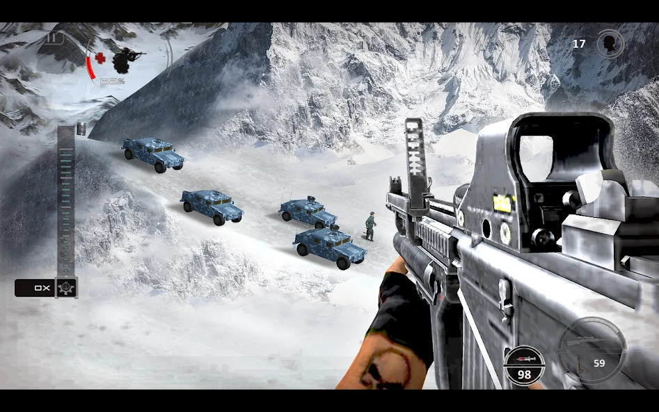 Mountain Sniper Shooting: 3D FPS screenshot 1