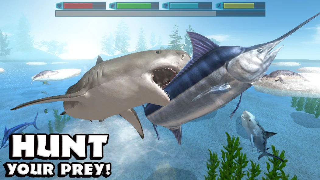Ultimate Shark Simulator APK screenshot 2