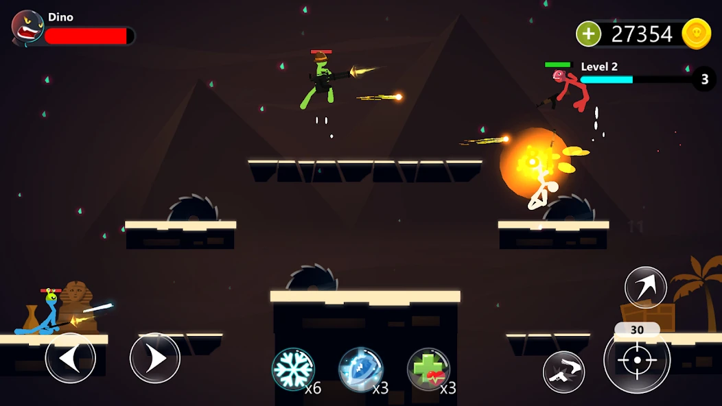 Stickman Fighter Infinity - Super Action Heroes screenshot 2