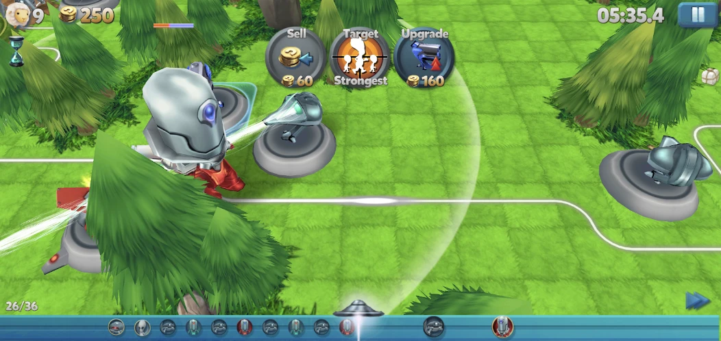 Download Tower Madness 2: 3D Defense (MOD, Infinite wools) 2.1.1 screenshot 2