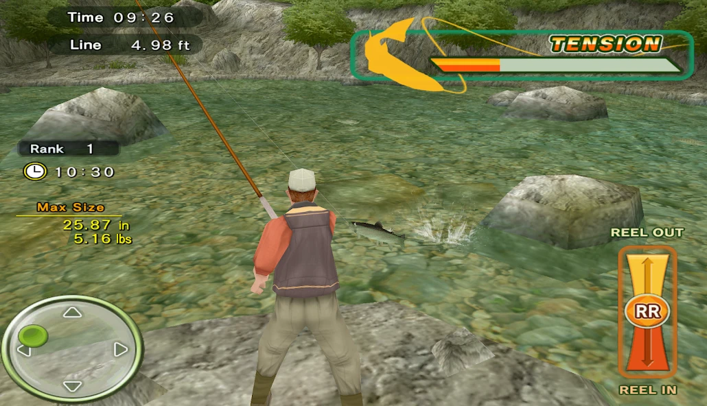 Download Fly Fishing 3D (MOD, unlocked/coin) 1.5.0 screenshot 2