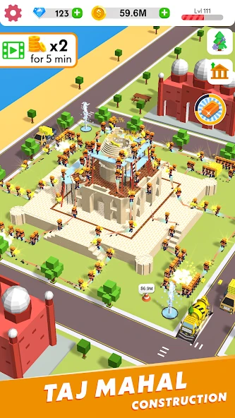 Idle Construction 3D screenshot 5