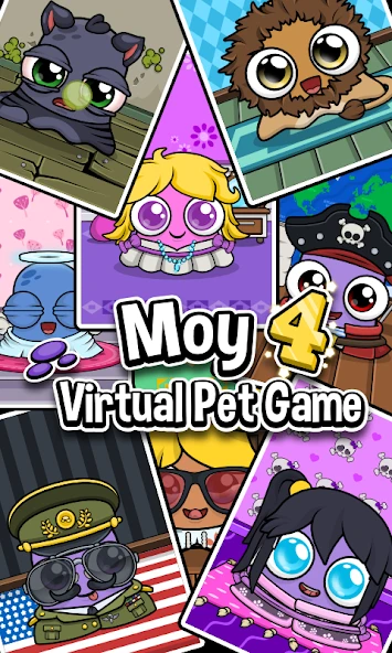 Moy 4 - Virtual Pet Game screenshot 1