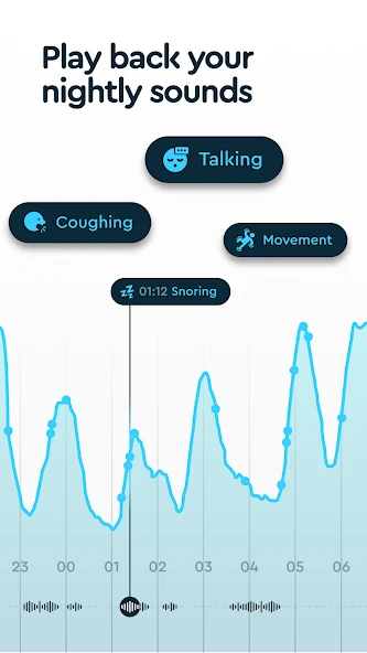 Sleep Cycle: Sleep analysis & Smart alarm clock APK screenshot 3