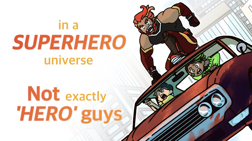 Not Exactly A Hero!: Interactive Action Story Game screenshot 2