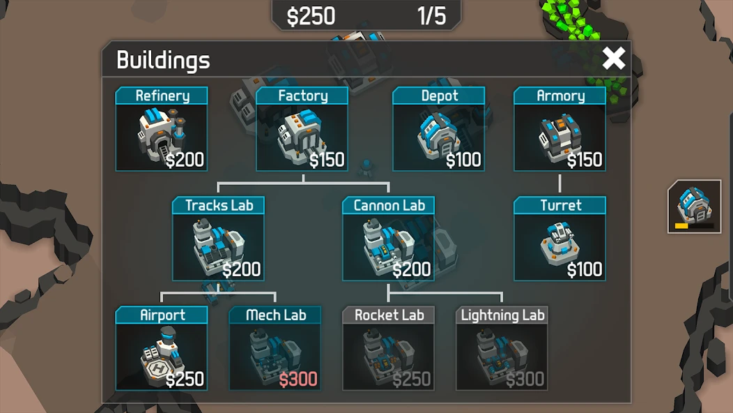 MechCom 3 – 3D RTS APK screenshot 2