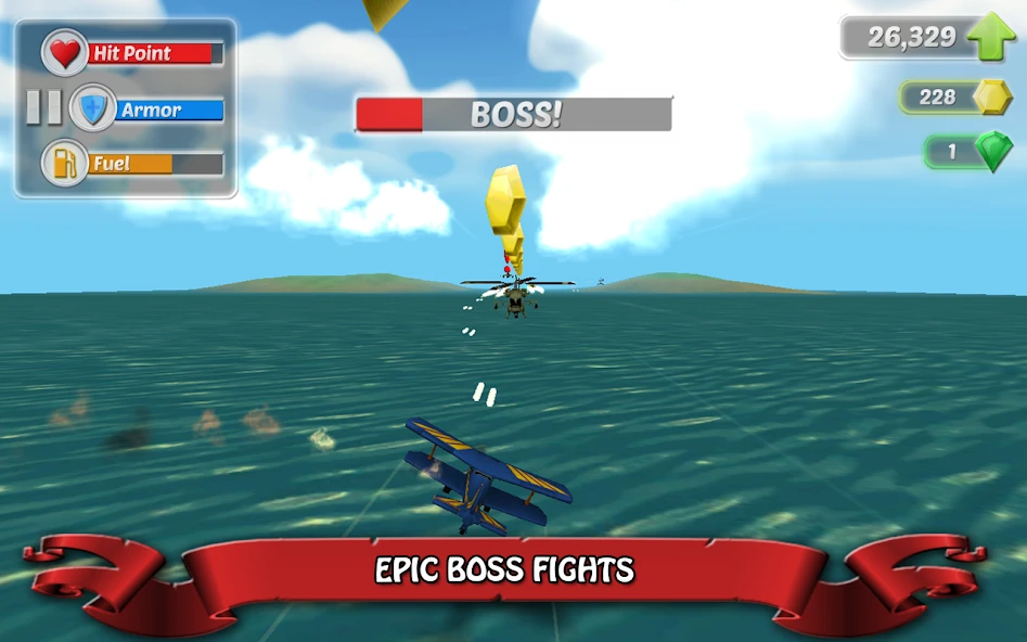 Wings on Fire - Endless Flight screenshot 3
